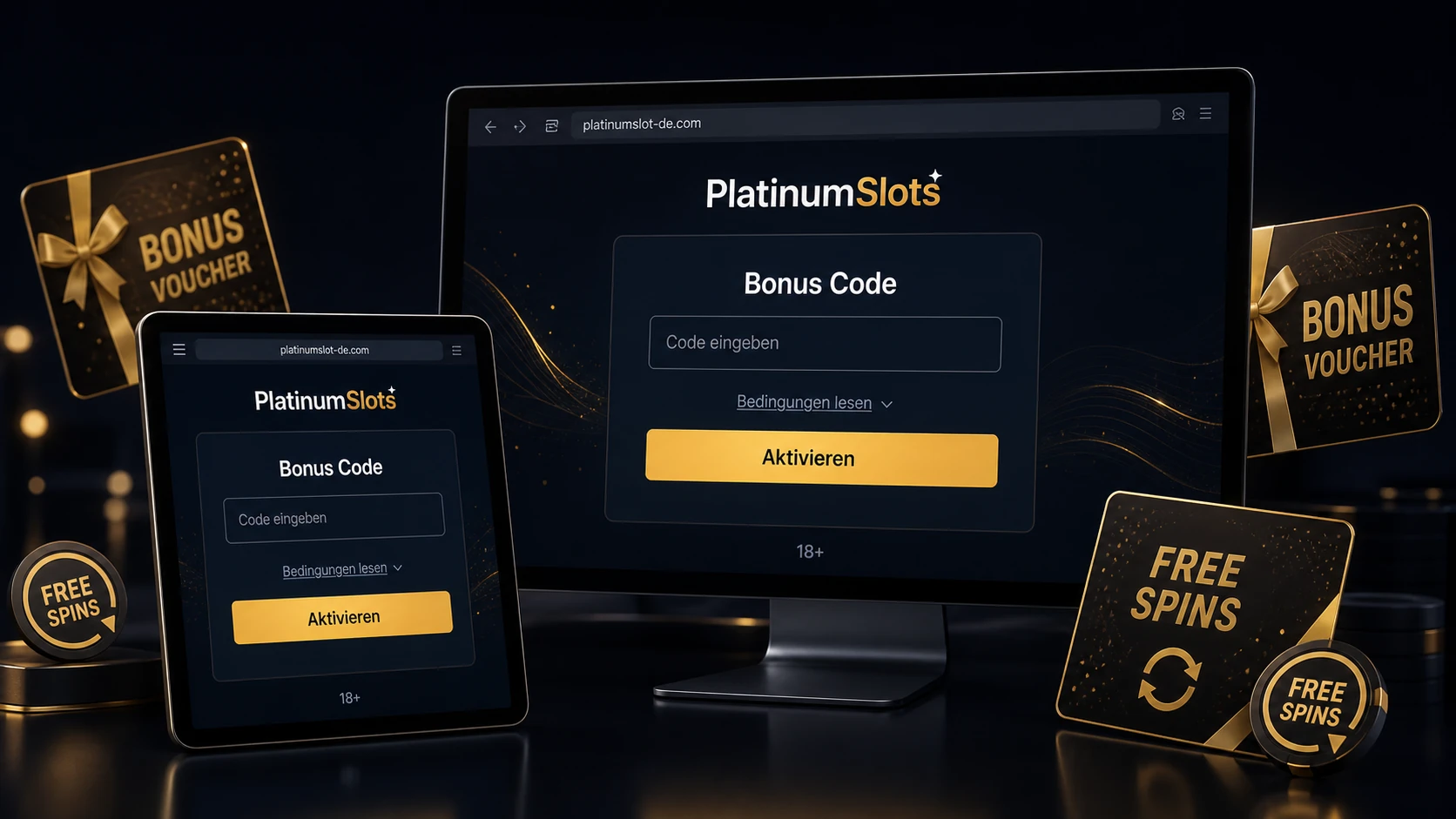 Platinum Slots Bonus Code aktivieren