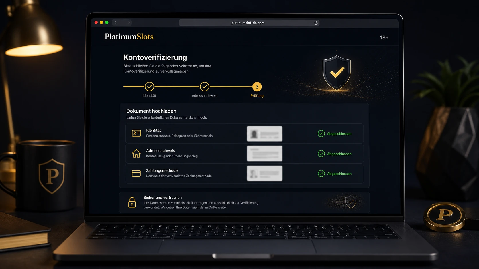 Kontoverifizierung richtig durchführen